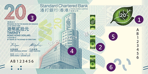 20 香港ドル（SCB）