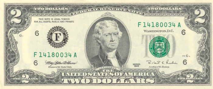 2 アメリカ・ドル