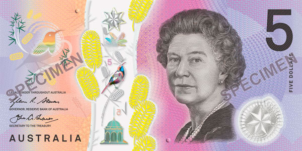 5 オーストラリア・ドル