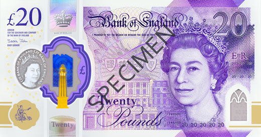 20 イギリス・ポンド
